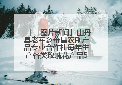 「图片新闻」山丹县老军乡蕃昌农副产品专业合作社每年生产各类玫瑰花产品500多吨