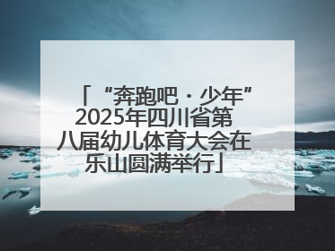 “奔跑吧・少年”2025年四川省第八届幼儿体育大会在乐山圆满举行