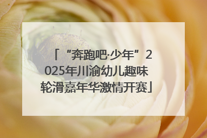 “奔跑吧·少年”2025年川渝幼儿趣味轮滑嘉年华激情开赛