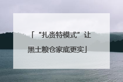 “扎赉特模式”让黑土粮仓家底更实