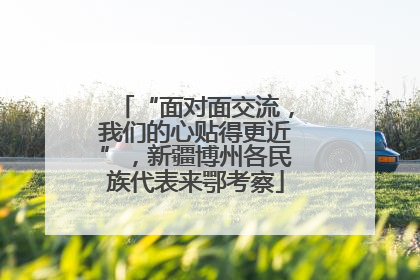 “面对面交流，我们的心贴得更近”，新疆博州各民族代表来鄂考察