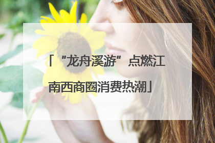 “龙舟溪游”点燃江南西商圈消费热潮