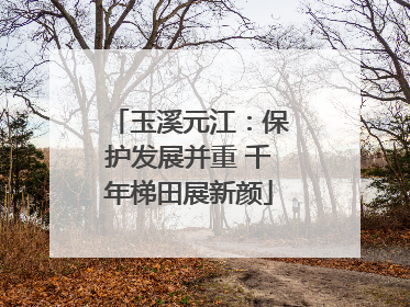 玉溪元江：保护发展并重 千年梯田展新颜