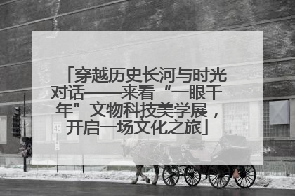 穿越历史长河与时光对话——来看“一眼千年”文物科技美学展，开启一场文化之旅