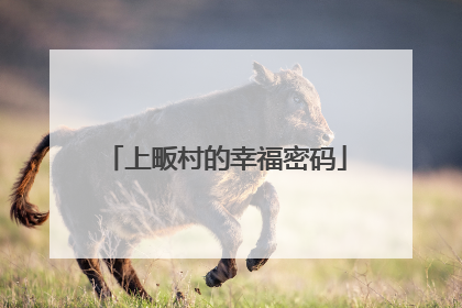 上畈村的幸福密码