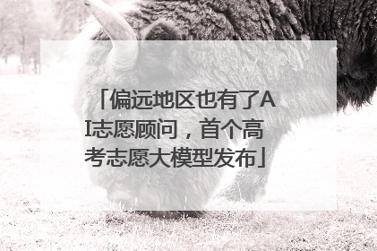 偏远地区也有了AI志愿顾问，首个高考志愿大模型发布