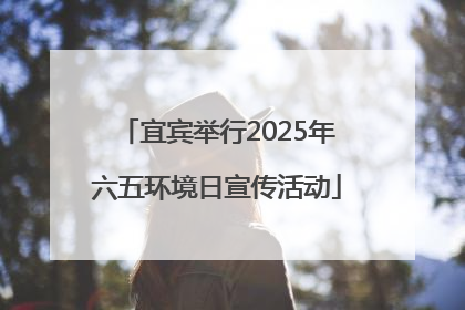 宜宾举行2025年六五环境日宣传活动