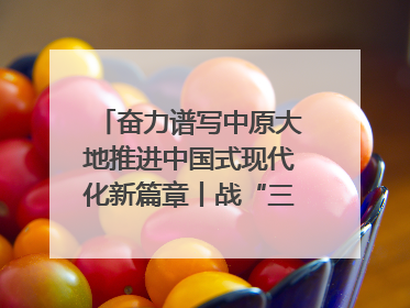 奋力谱写中原大地推进中国式现代化新篇章丨战“三夏” 夺丰收