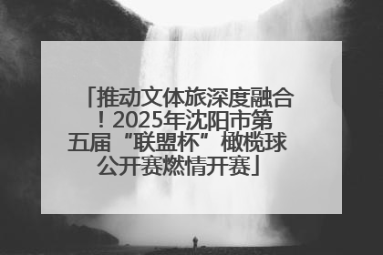推动文体旅深度融合！2025年沈阳市第五届“联盟杯”橄榄球公开赛燃情开赛
