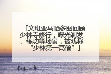 文班亚马晒多图回顾少林寺修行，曝光剃发、练功等场景，被戏称“少林第一高僧”