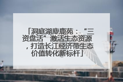 洞庭湖麋鹿苑：“三资盘活”激活生态资源，打造长江经济带生态价值转化新标杆