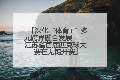 深化“体育+”多元跨界融合发展——江苏省首届匹克球大赛在无锡开赛