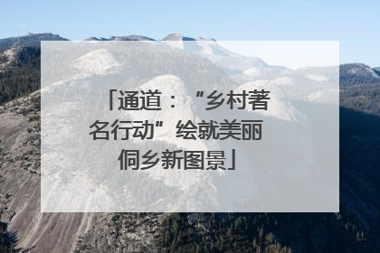通道：“乡村著名行动”绘就美丽侗乡新图景