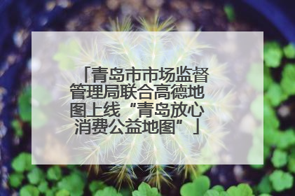 青岛市市场监督管理局联合高德地图上线“青岛放心消费公益地图”