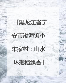 黑龙江省宁安市渤海镇小朱家村：山水环抱稻飘香