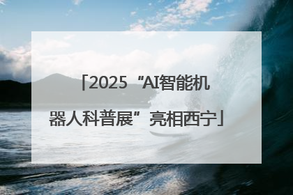 2025“AI智能机器人科普展”亮相西宁