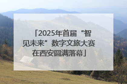 2025年首届“智见未来”数字文旅大赛在西安圆满落幕